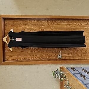 NWT Quince Tencel Jersey Maxi Dress with split, size S